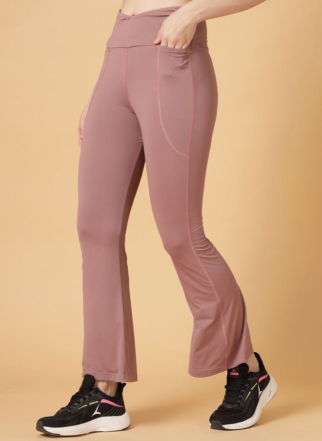 Cukoo Women High Rise Flare Tights - Image 3